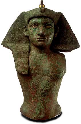 Amenemhet III - 6th Pharaoh of the 12th Dynasty -  The Pharaoh whom Moses fled from.  When Moses was 40 yrs old. He had to flee to Midian after killing an Egptian official.